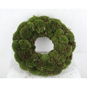 WREATH BOL MOSS 35CM