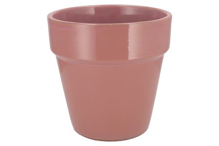 Ebbi Moss Pink Pot Glaze 25x25cm