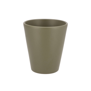 Ceramic Capers Green Pot Orchid 15cm
