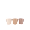 Zinc Natural Brown Mix Bucket Basic Ass 13x12x9cm