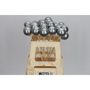 X-mas Balls Grey Pearl X25