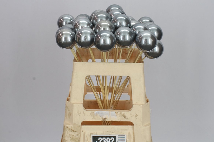 <h4>X-mas Balls Grey Pearl X25</h4>
