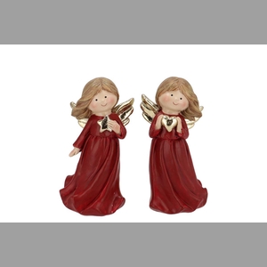 Belly Jolly Red Angel Wings 7x6x14cm