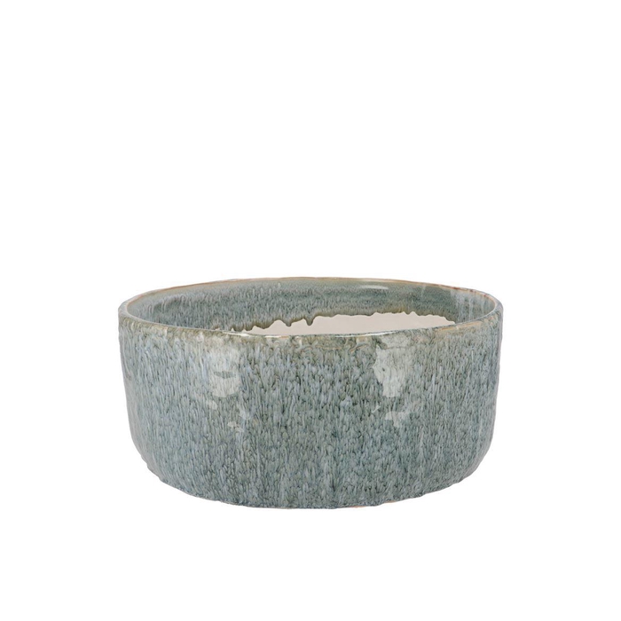 <h4>Iron Stone Blue Pot Round 26x26x12cm</h4>