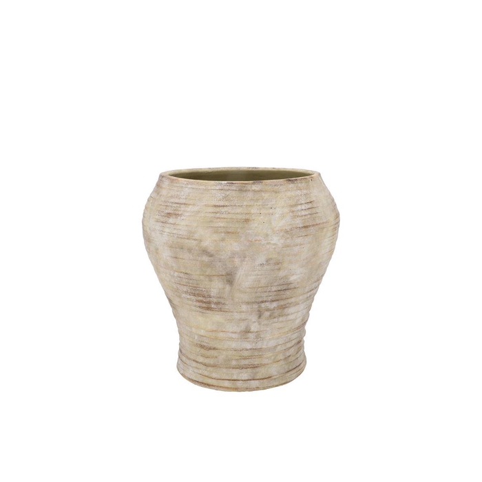 <h4>Perla Grey Pot 17x17x16cm</h4>