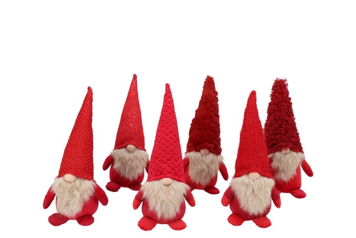 <h4>Gnome Red Deco Ass 10x32cm</h4>