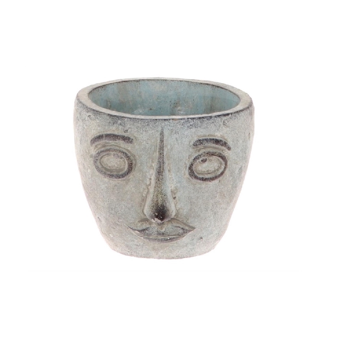 <h4>Ceramics Pot face d14.5*12cm</h4>