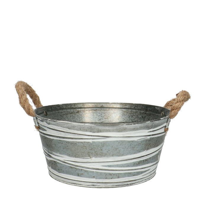 <h4>Zinc Brent tray d22*10cm</h4>