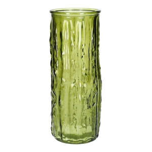DF02-700614800 - Vase Guss d9.5xh25 vintage green