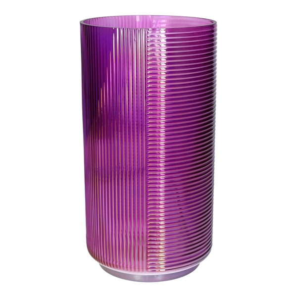 <h4>Vase Perlina d13.5xh25.5 purple+pearl</h4>