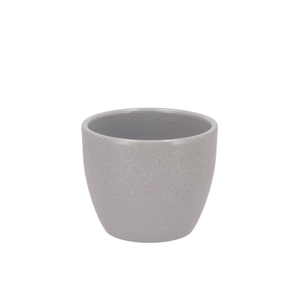 Ceramic Grey Stone Pot 7x6cm