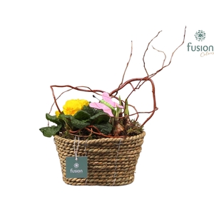 Mand zeegras ovaal Voorjaar met Arrangement