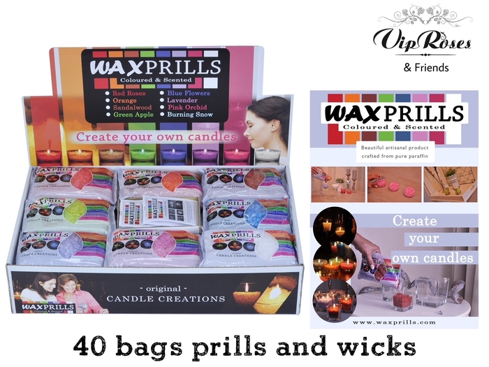 <h4>WAX PRILLS (CANDLE BOX)</h4>