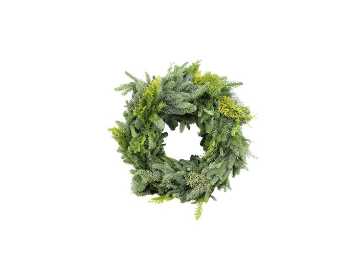 <h4>Krans Mix Half 30cm</h4>