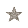 Festive Star Poplar Moss With Snow 70x70x9cm