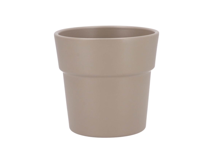 <h4>Ceramic Orchid Pot Stone Grey 13cm</h4>