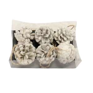 Opruiming Kerst Deco hanger dennenappel 6cm x6