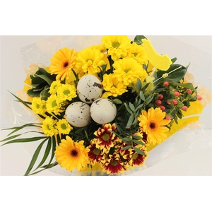 Boeket 15 Tak Geel Pasen