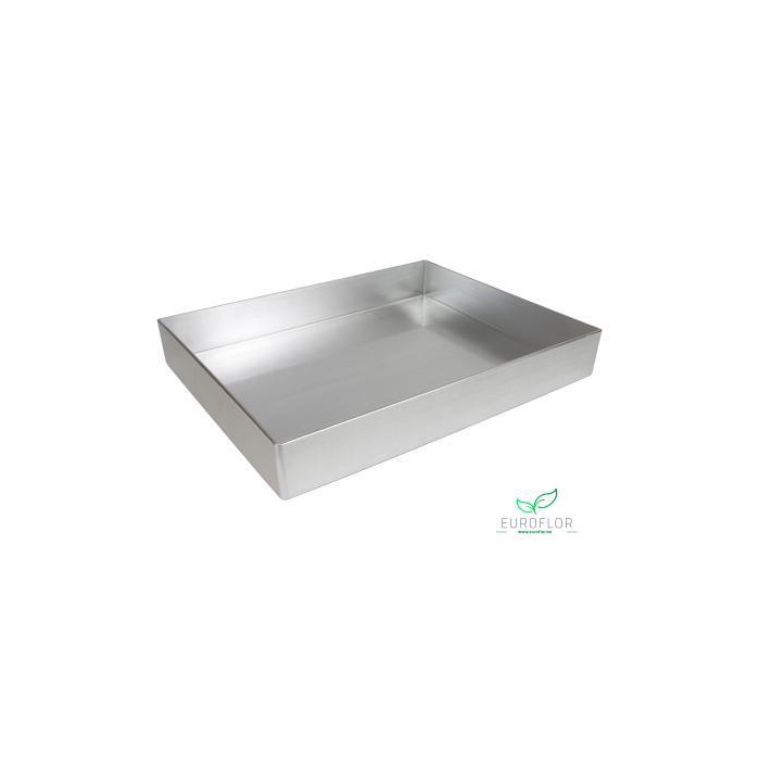 <h4>MELAMINE TRAY SILVER 43,5X34,5X6CM</h4>