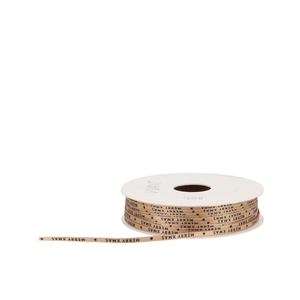 Ribbon Small X-mas Gold 50mx3mm Nm