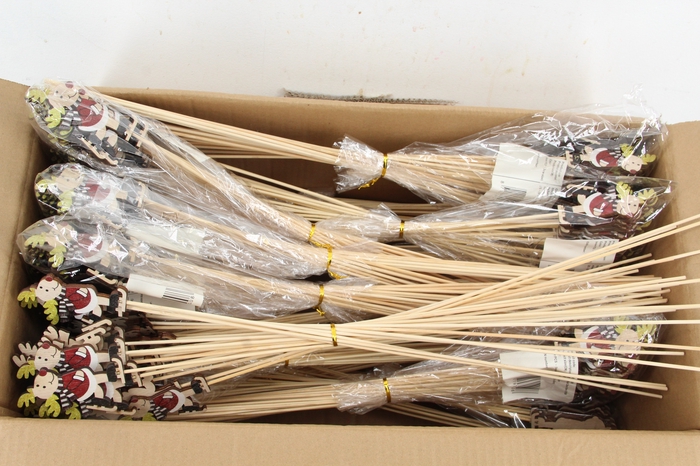 <h4>Stick Wood Deer 9cm 87008</h4>