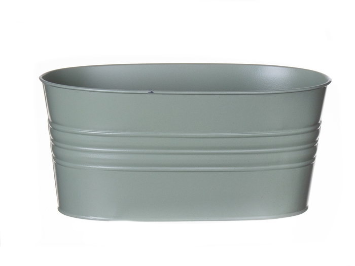 DF04-500068300 - Planter Yates oval 25x13x10 jade green