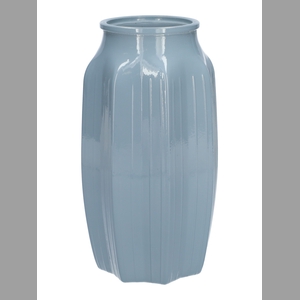 DF02-664325700 - Vase Suko d8.5/12xh22 light blue milky