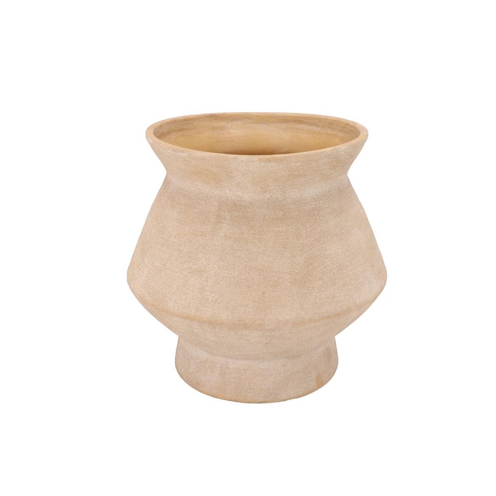 <h4>Florence Antique Gold Vase Round 31x31x30cm Nm</h4>