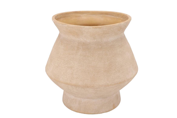 <h4>Florence Antique Gold Vase Round 31x31x30cm</h4>