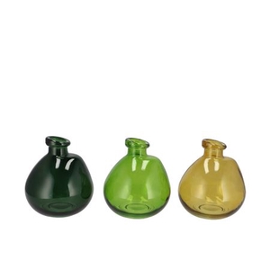 KARAKUM FOREST GREEN VASE ASS 16X14
