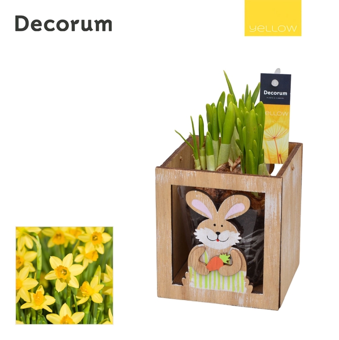 <h4>Narcis Woodcarving Easter HL12735 [YELLOW]</h4>