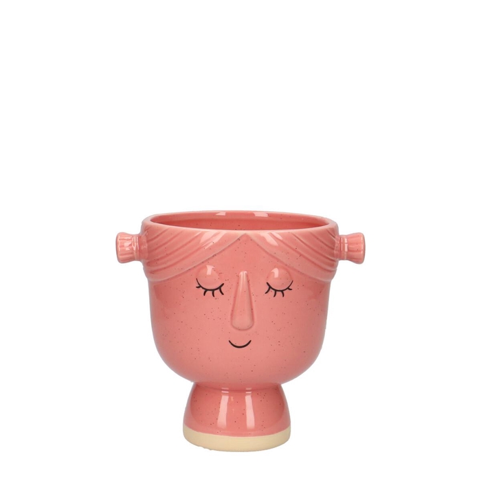 <h4>Ceramics Pot face/foot d10*12.5cm</h4>