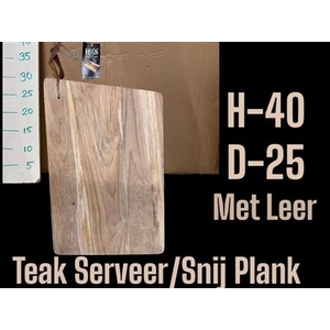 Deco Teak Serveerplank 40x25