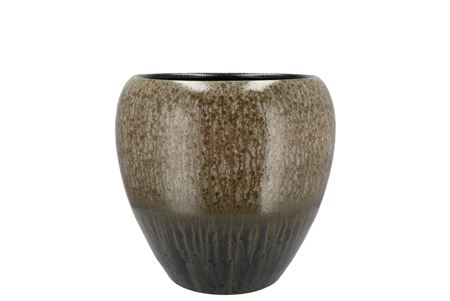 <h4>Jade Forest Green Pot 16x14cm</h4>