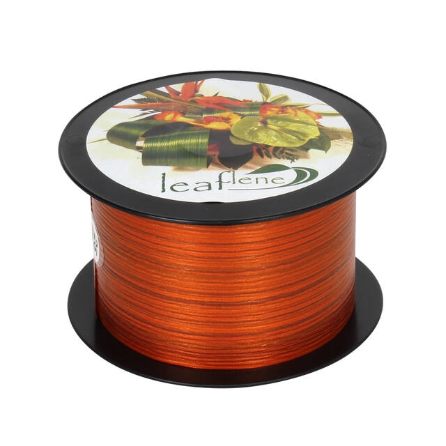 <h4>Leaf ribbon 75mmx25mtr rust brown 09</h4>