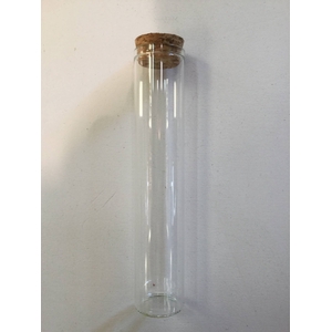 BUISJE MET KURK H15CM D30MM 75ML 1pc