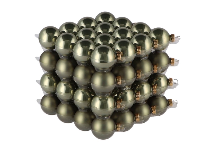 <h4>Glass Ball Granite Green 40mm P/64</h4>