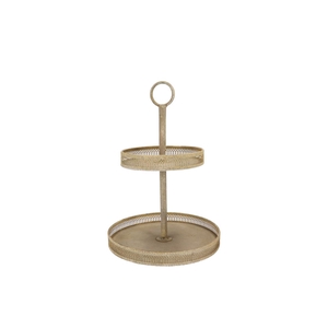 Storage Shelf Esi Metal Cozy Gold Matt 28x43cm