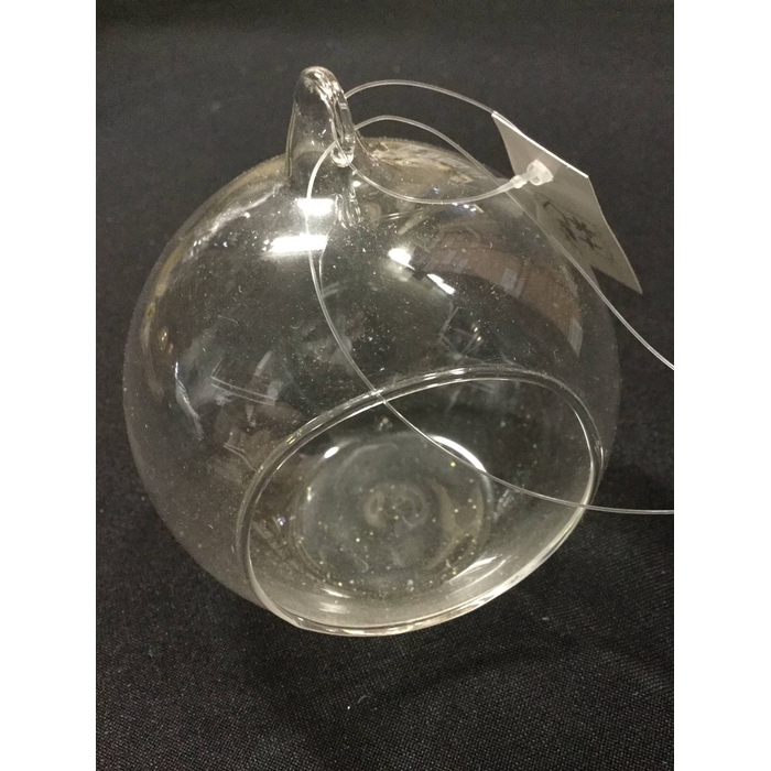 <h4>KERSTBAL 7,5D OPEN TRANSPARANT GLAS</h4>