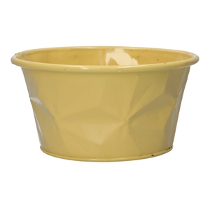 DF04-666774000 - Planter Zinna d15.5xh8 beige
