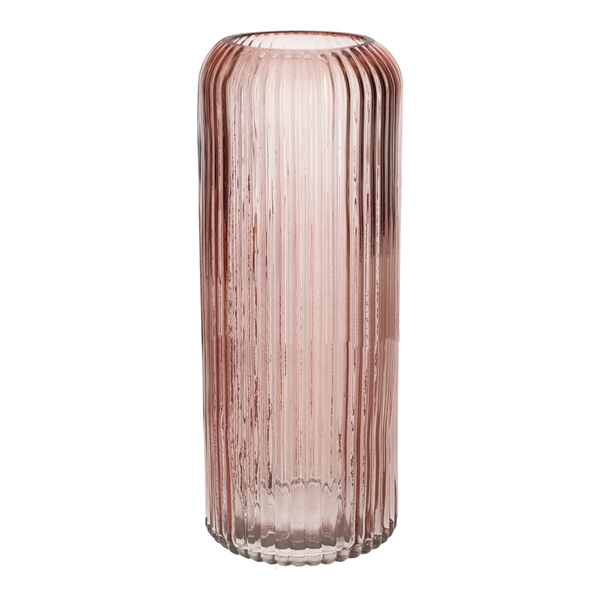 <h4>Vase Nora d7.2\\10xh25 old pink transparent</h4>