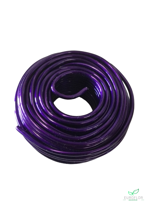 ALUMINIUM WIRE SOFT PURPLE 100GR