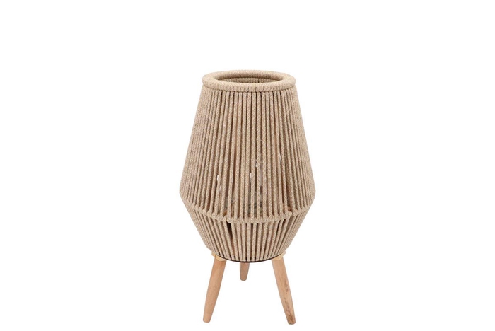 <h4>Cruz Sand Lantern On Stands 12x21x38cm</h4>