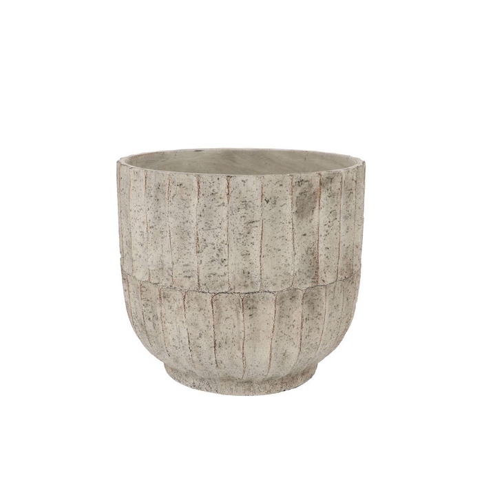 <h4>Nola Grey Pot 22x22x20cm</h4>