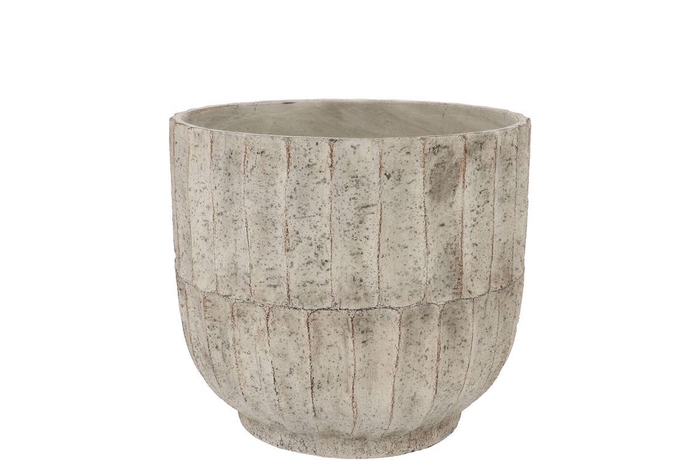 Nola Grey Pot 22x22x20cm