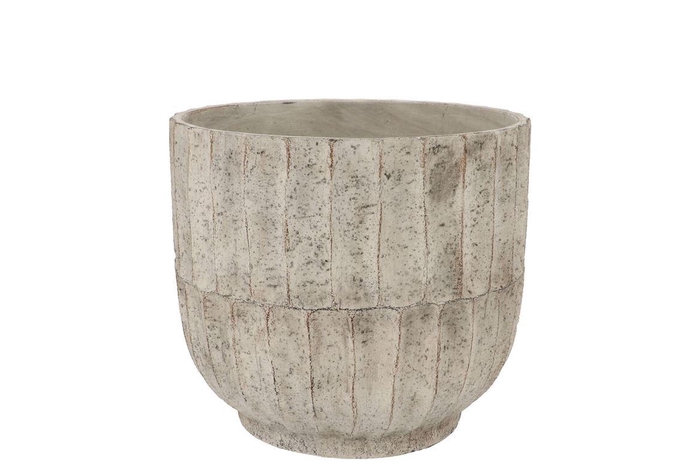 <h4>Nola Grey Pot 22x22x20cm</h4>