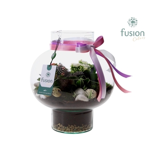 Green Bottle Laura Medium met Pasen arrangement