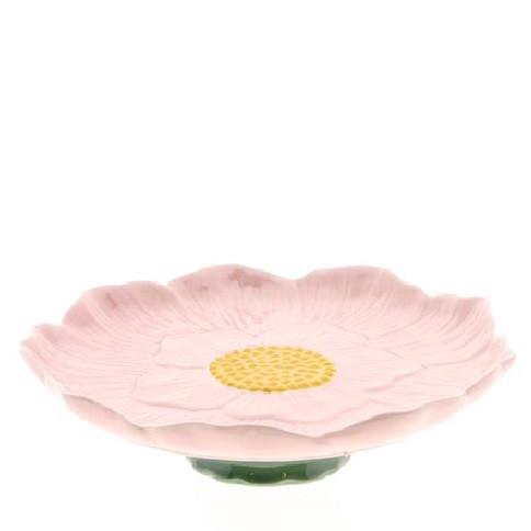 <h4>Homedeco Schaal/voet Flower d25*7cm</h4>