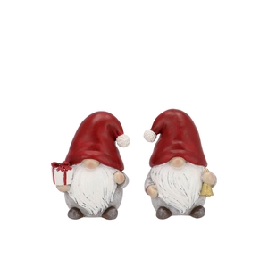 Belly Scottish Brown Gnome Bell 8x6x10cm