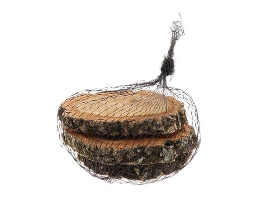 Slice Cork Wood 3pcs 20cm